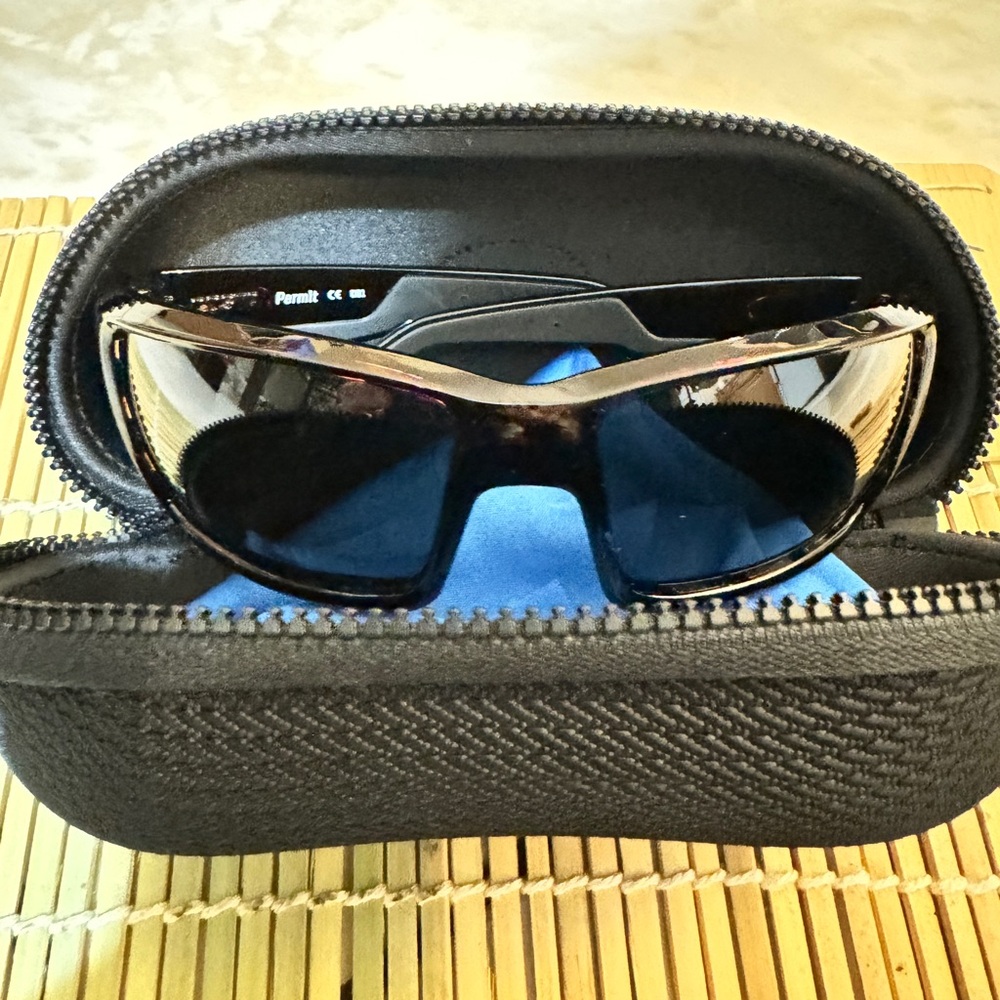 Costa Del Mar PERMIT Polarized Sunglasses|Tortoise/Carbon HI Definition NWT